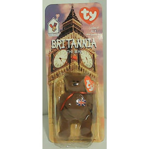 Ty Britannia The Bear - McDonald's 1999
